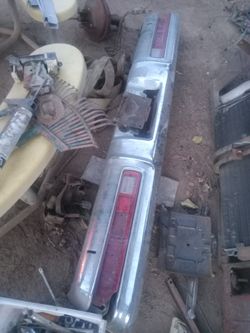 70 72 Pontiac Lemans GTO Tempest Rear Bumper