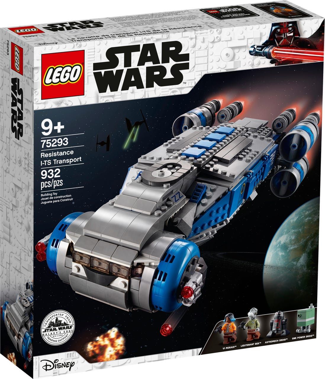 Lego Star Wars rebel transport #75293