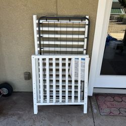 Baby Crib, Mattress And Mattress Pad