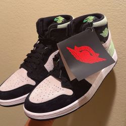 Jordan 1 High Zoom Air CMFT 2 Green. Men’s9.5