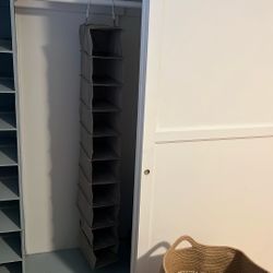 Hanging Closet Organizer For Shoes 