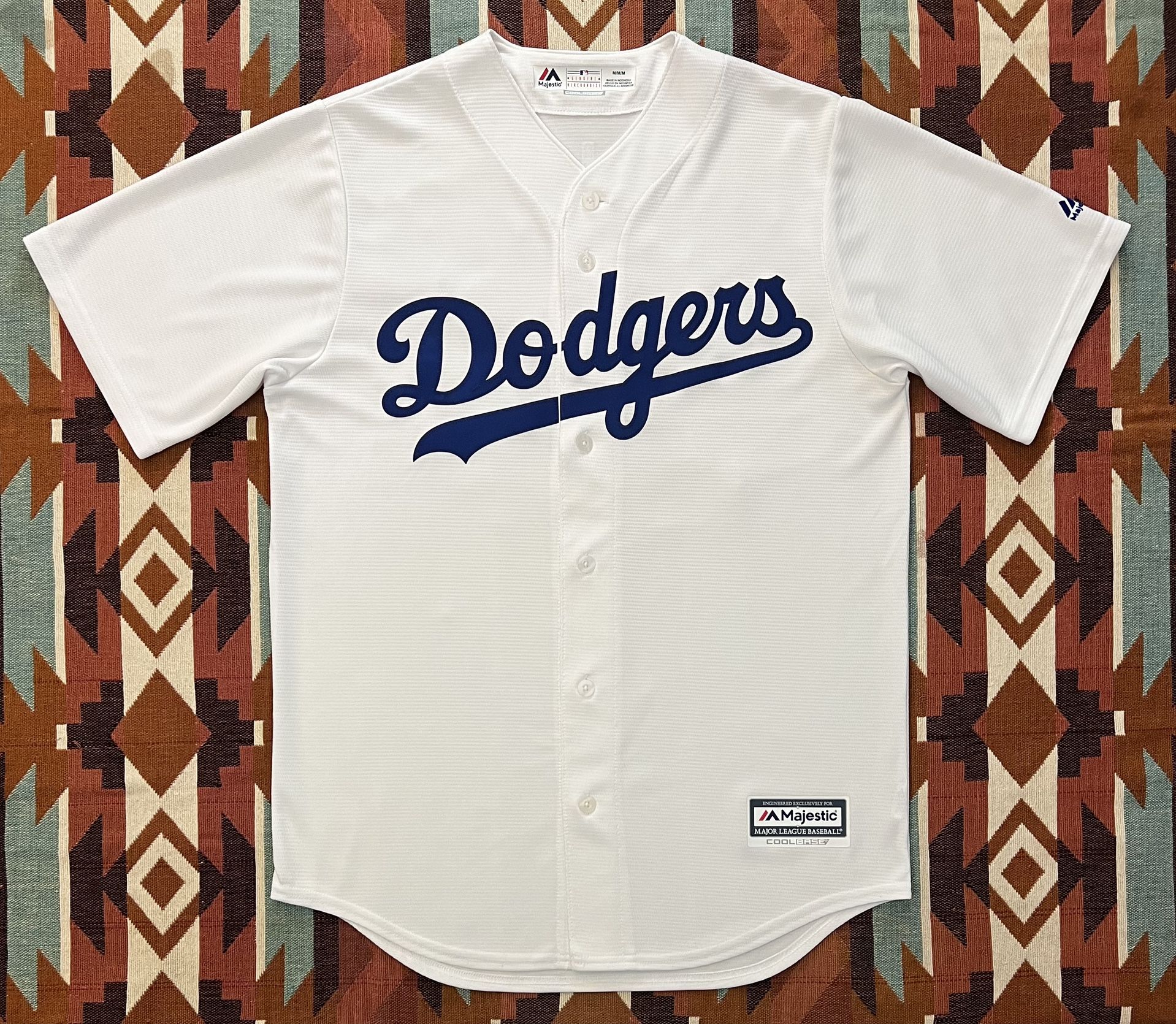 MLB Majestic Cool Base Los Angeles Dodgers Cody Bellinger #35 Men’s Medium