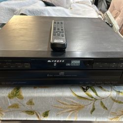Sony 5 Disc CD Player With Remote 