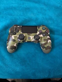 Official Sony PS4 DualShock 4 Controller - Green Camo