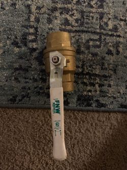 FNW 1-1/2 in. Brass full port