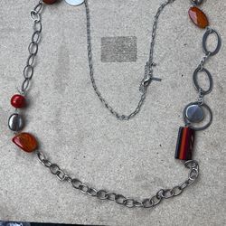 colorful stylish women's necklace