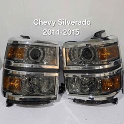 Chevy Silverado 2014-2015 Headlights 