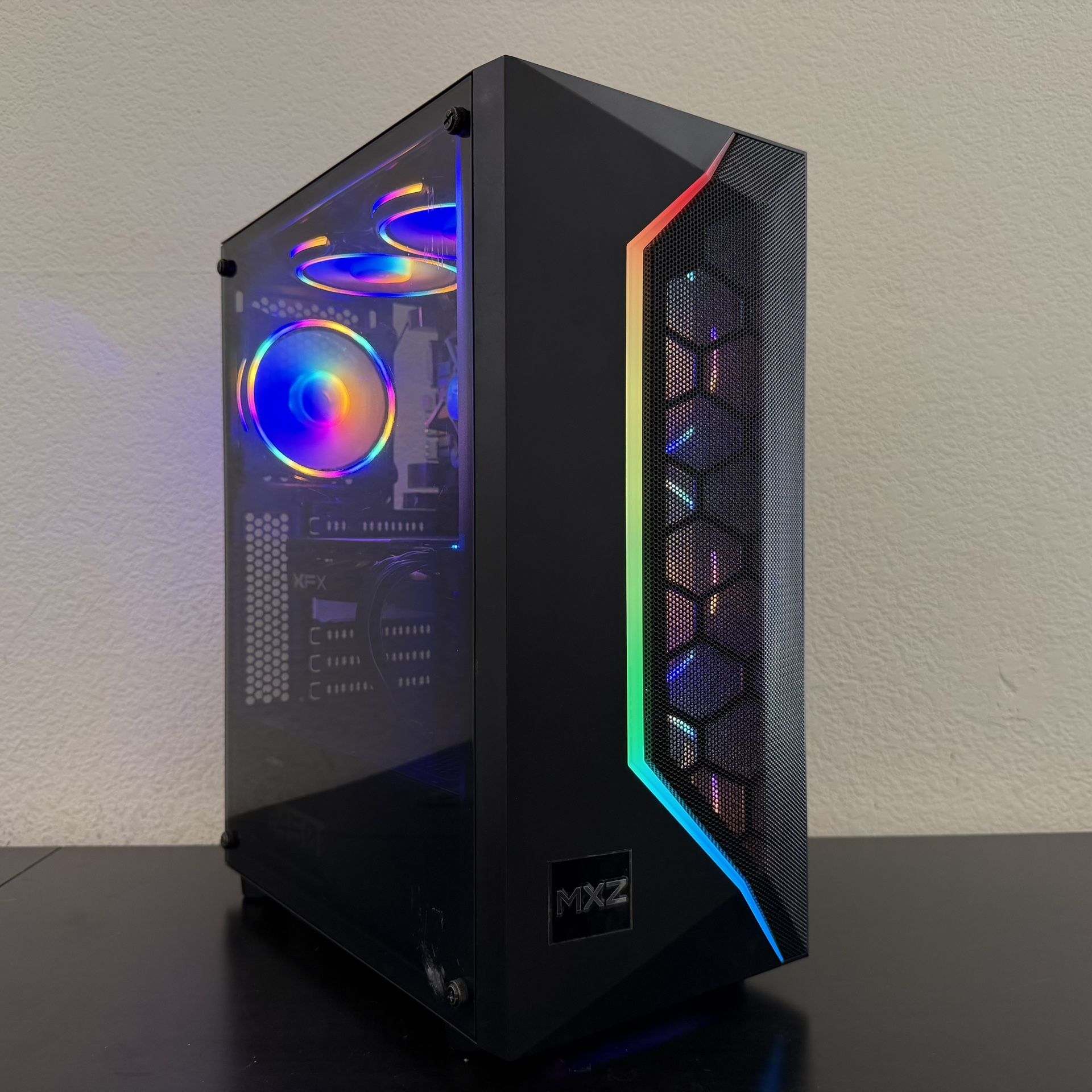 FAST Entry Level i5 Gaming PC Computer (i5-6500, RX 580, 16GB RAM, 240GB SSD + 500GB HDD, WiFi)