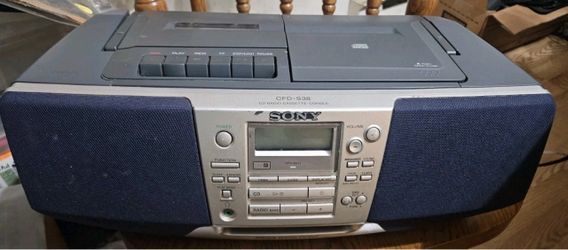 Sony CFD-S38 CD Radio Cassette Boombox