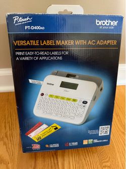 New Brother Pt-d400 Label Maker