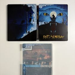 Pet Sematary Blu Ray MONDO Steelbook