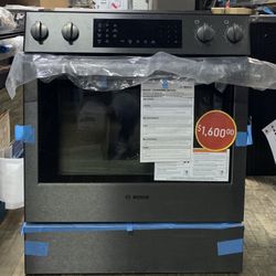 Bosch 800 Series - 30” Slide-In Electric Range 