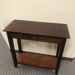 High Quality Wooden Espresso Brand New Hall Table with A Drawer