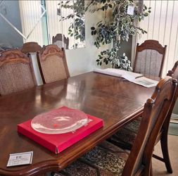 Gillespie furniture company Dining table and chairs