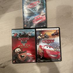 Disney Pixar cars DVDs  Maters Tall Tales Original Cars With Lightning McQueen And cars 2