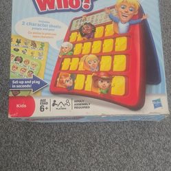 Guess who game