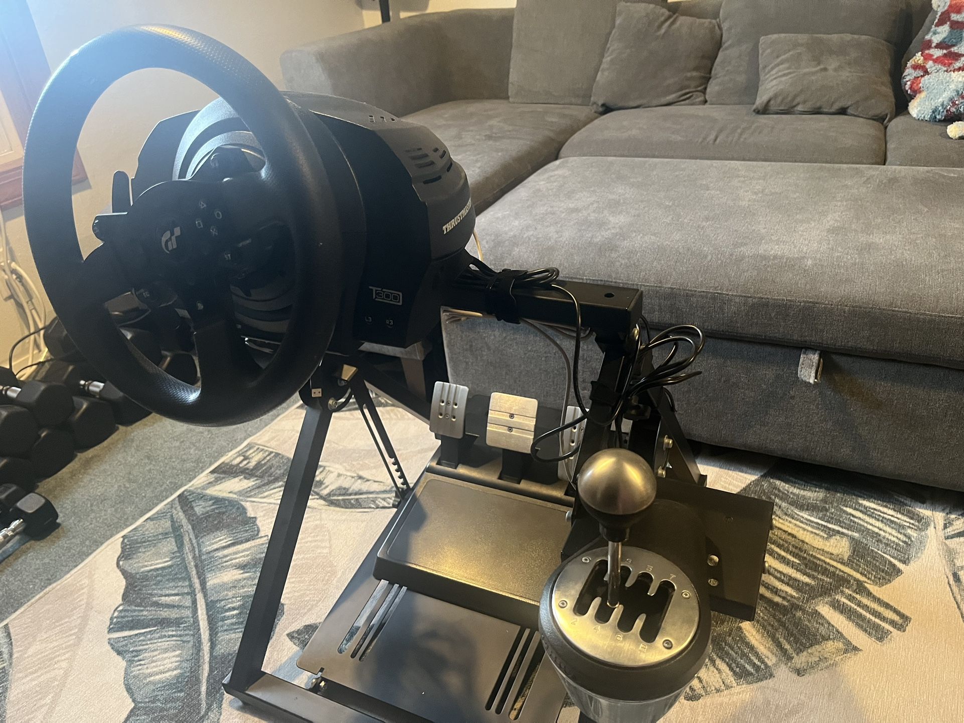 Thrustmaster T300, TH8A with Stand