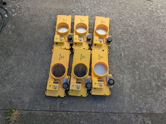 Ivac pro 4" automatic blast gate system