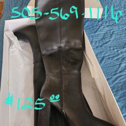 4 Inch Leather BOOTS