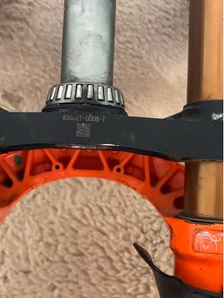 Fox 40 dirtbike custom shocks