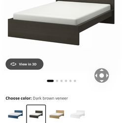 IKEA Malm full bed frame
