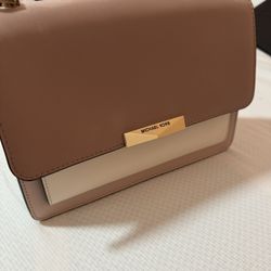 Michael Kors Beige Pink Purse 