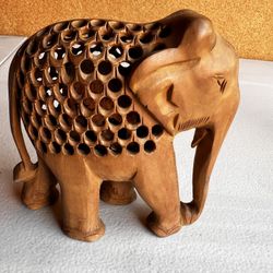 Wooden Elephant Handicraft 