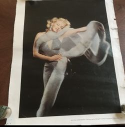 1958 MARILYN MONROE LOBBY POSTER