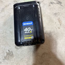 Kobalt 40v Max Battery