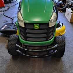 For Sale: 2018 John Deere E160 24HP with 48" Deck $2,000 has119hrs
