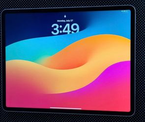 iPad 12.9 inch 256gb 5th gen WiFi and cellular