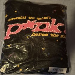 Sp5der Black Pink Size M