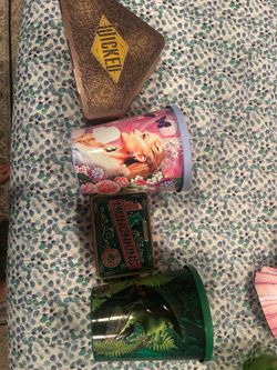 Wicked popcorn tins set of 4