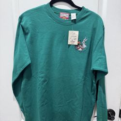 Vintage Looney Tunes Warner Brothers Long Sleeve Shirt 