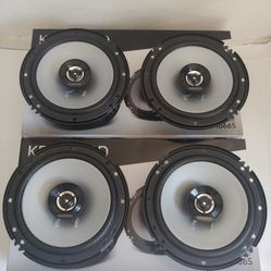 KENWOOD 2 PAIRS 6.5" 2 WAY 300 WATTS CAR SPEAKER ( BRAND NEW PRICE IS LOWEST INSTALL NOT AVAILABLE )
