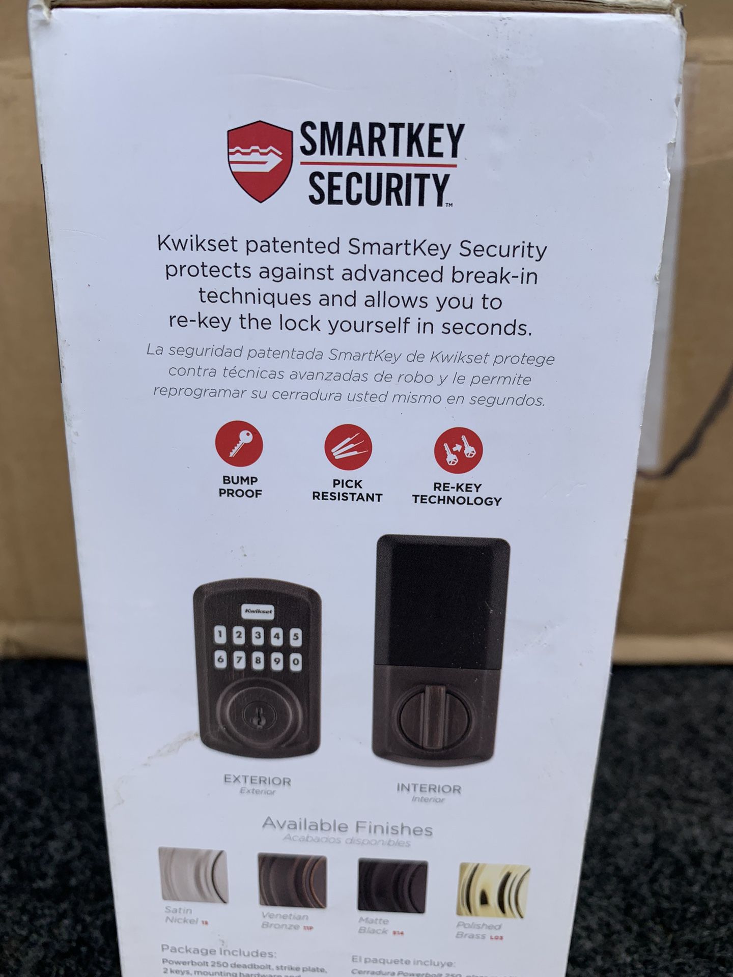 Defiant Smart Wi-Fi Push Button Deadbolt With Smart Plug