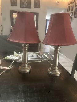 Pair of table lights