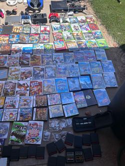 Huge game lot PS2 Xbox360 Nintendo DS Wii