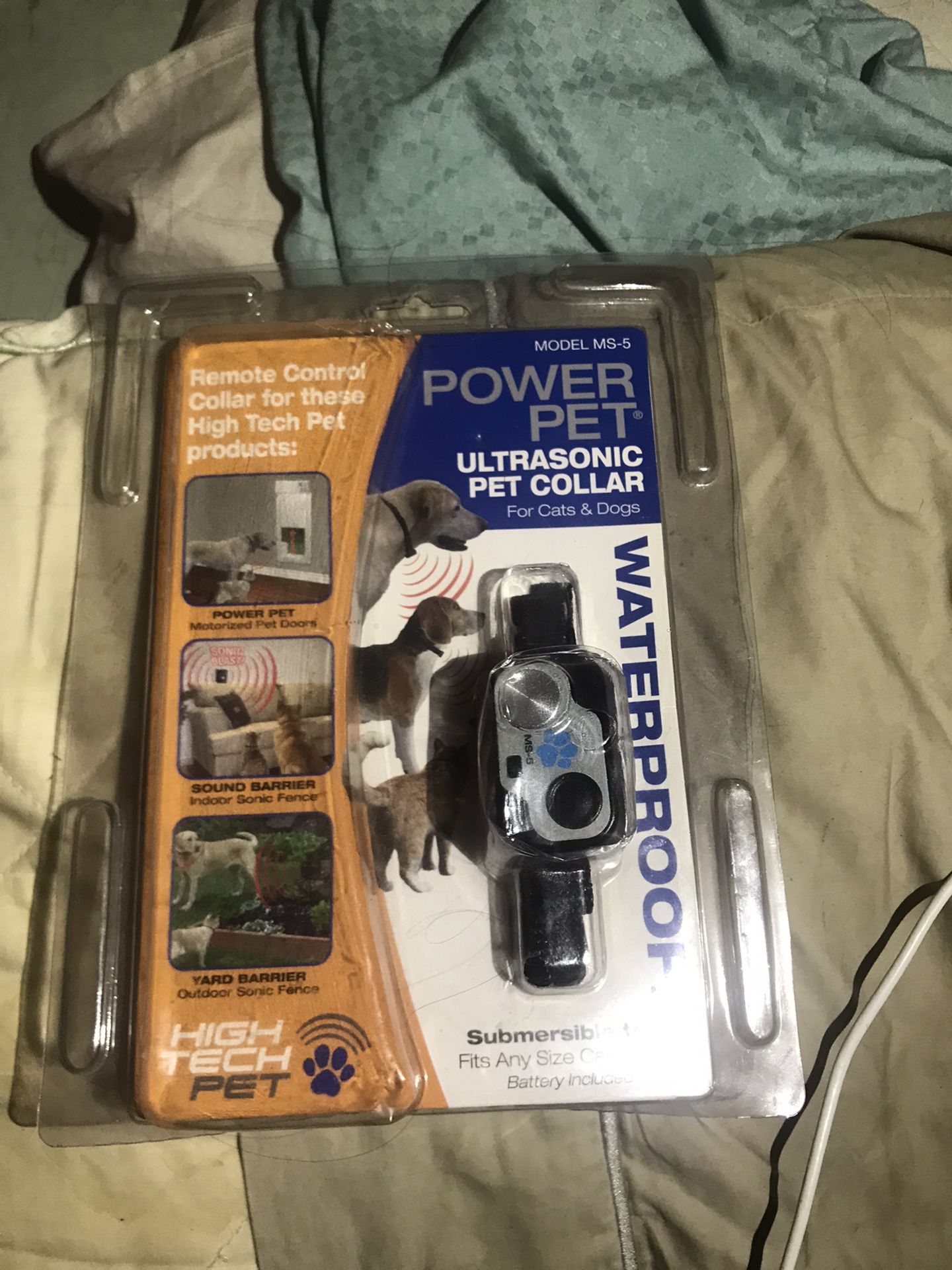 Power Pet Ultrasonic Pet Collar