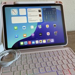 Apple iPad Air 11” M2 chip 128GB (purple) with keyboard and pencil 