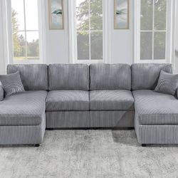 Gray Sectional 