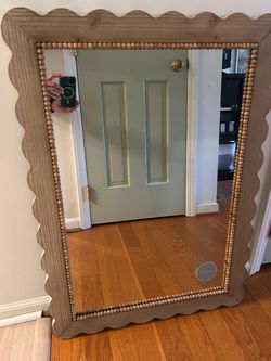 Wooden Framed Mirror