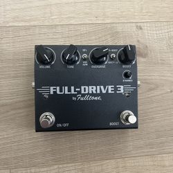 Fulltone Full Drive 3 Guitar Pedal