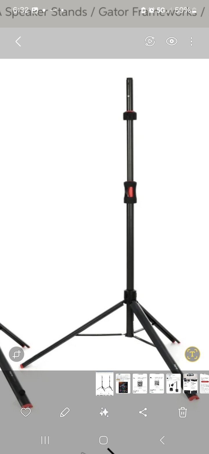 Gator PA Stand Lifted Assist