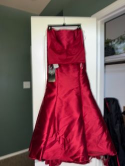 Alyce Paris Claret Two-Piece Formal Gown
