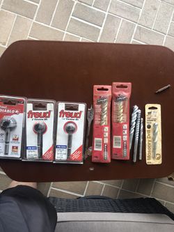 Drill Bits For Wood And Masonry 