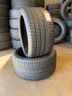 295/30ZR20 PIRELLI PZERO full pair 2 tires
