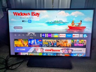 VIZIO 39" 1080p "Smart" HDTV with Fire TV Cube & Stand (MSRP: $379)