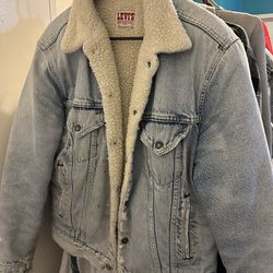 Vintage 80s LEVI Sherpa Jacket