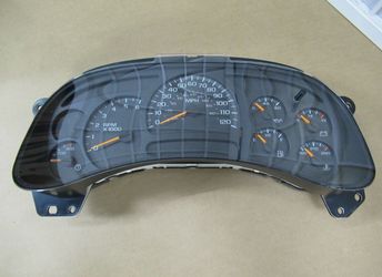 03-05 Chevy Silverado 2500HD 3500HD Gauge Cluster Fuel Gas Gauge w/ TRANS TEMP